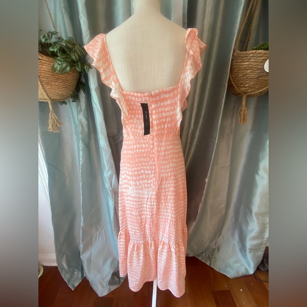 NWT - BCBG Paris Pink Midi Dress - Picture 6 of 9